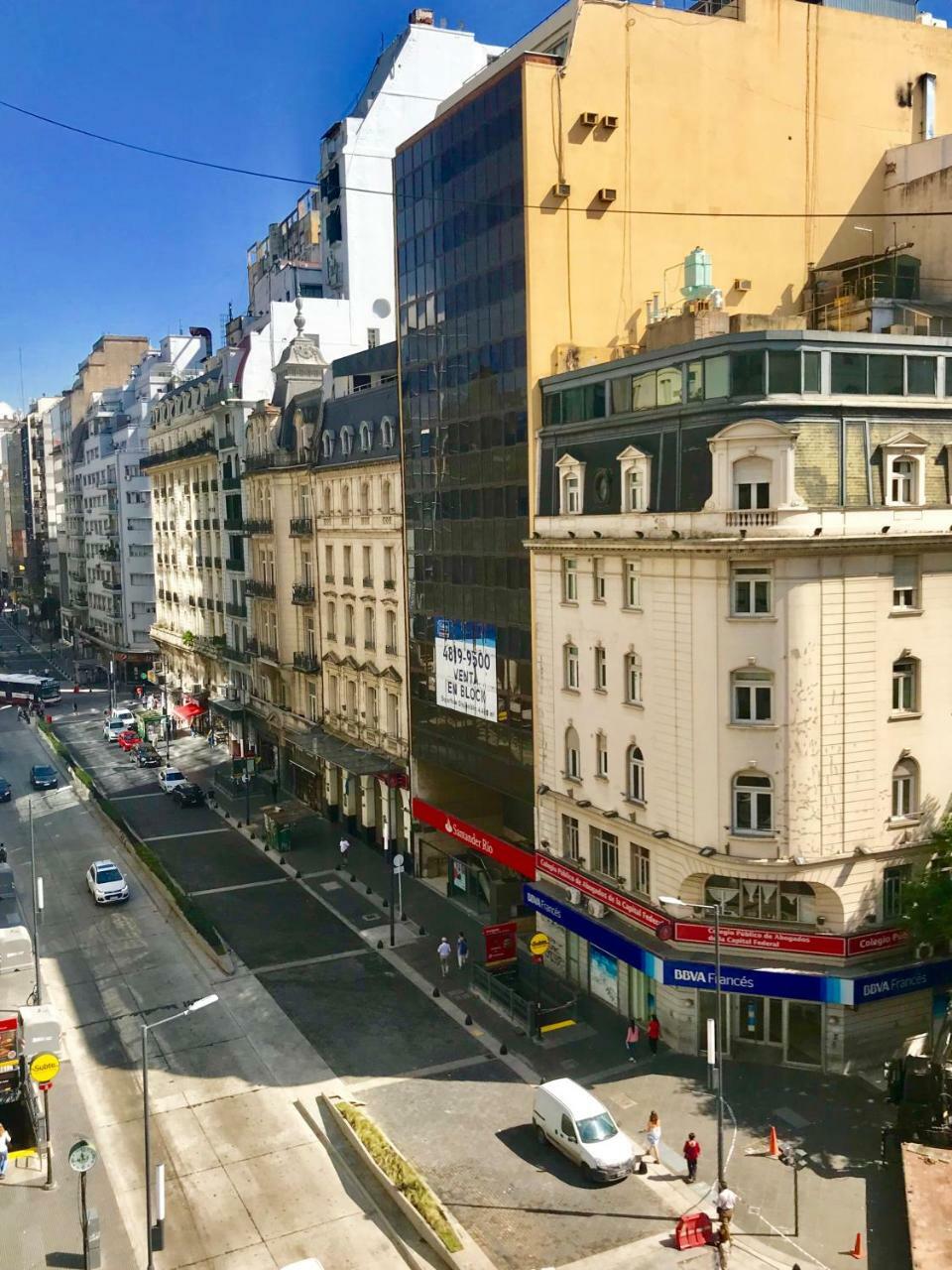 Estilo Y Comodidad En Av Corrientes, Departamento Con Estacionamiento Para Autos Буэнос-Айрес Экстерьер фото